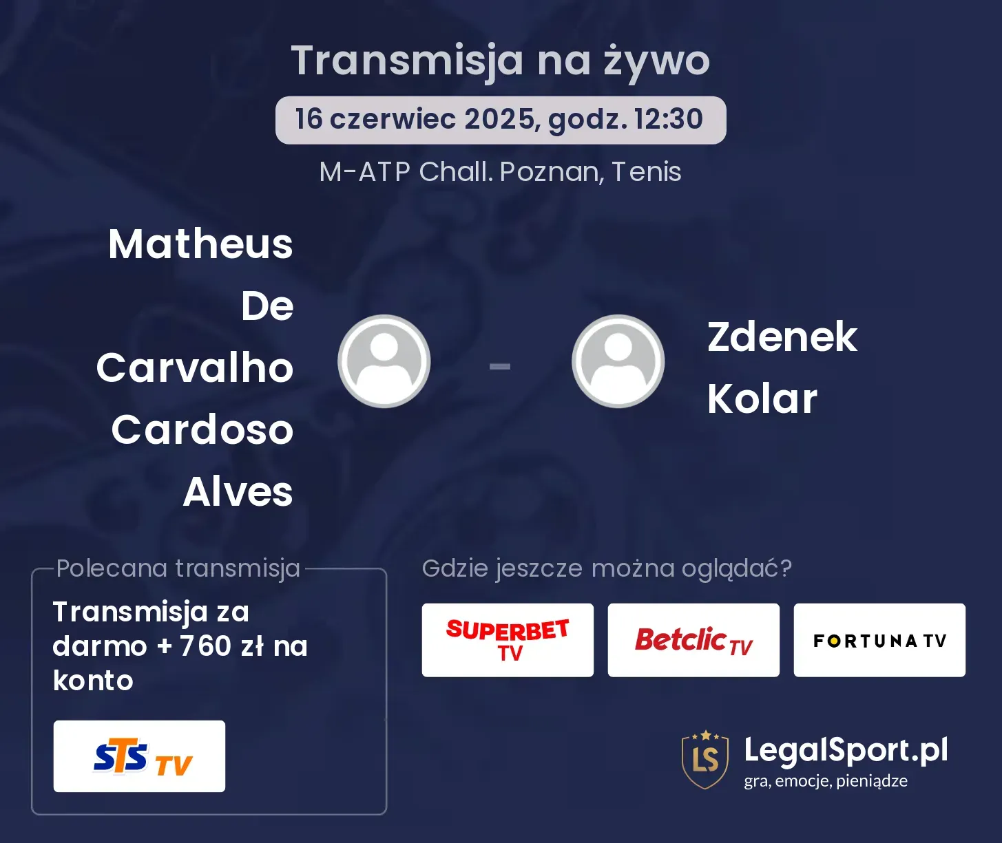 Matheus De Carvalho Cardoso Alves - Zdenek Kolar gdzie oglądać?