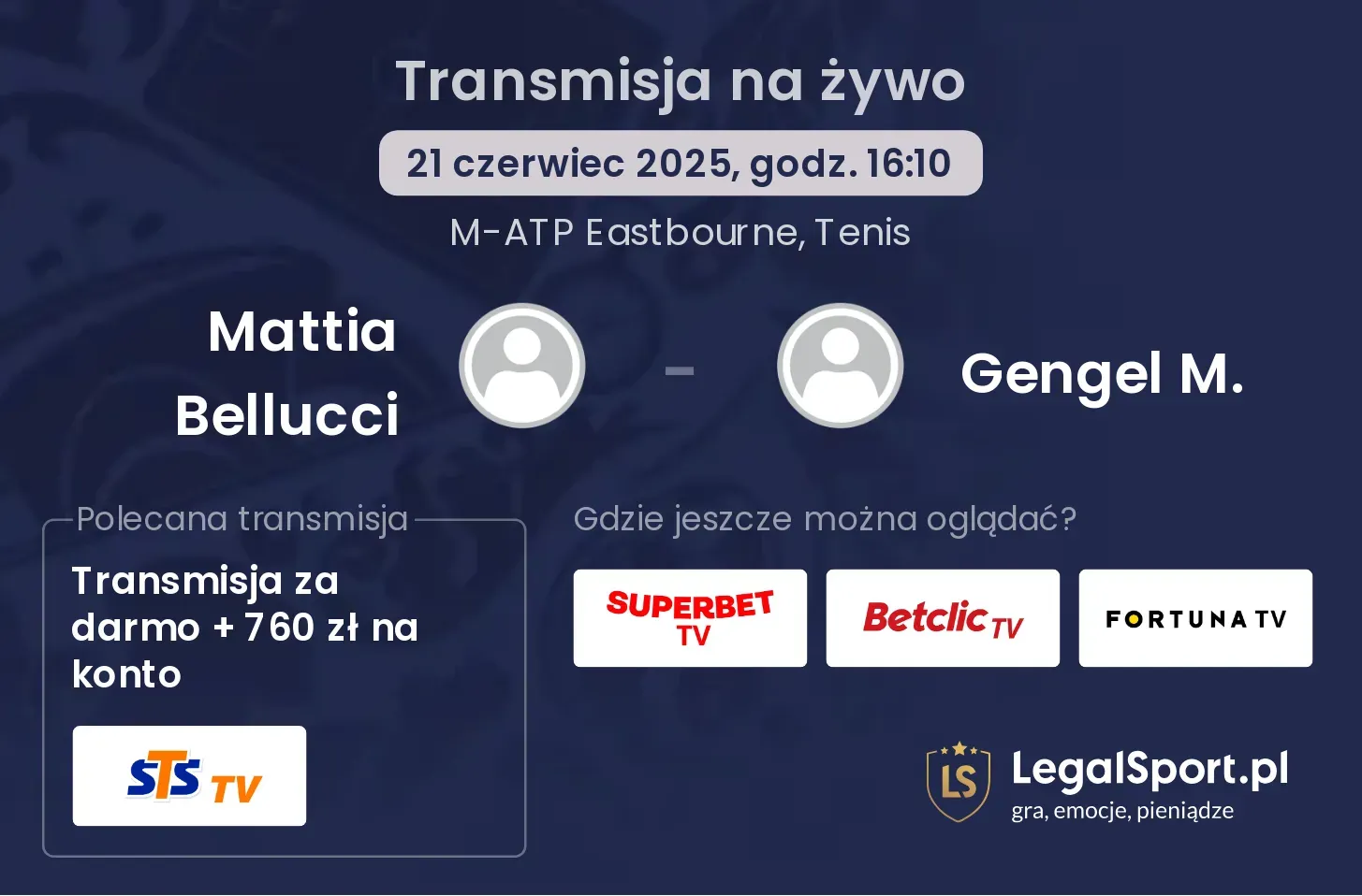 Mattia Bellucci - Gengel M. gdzie oglądać?