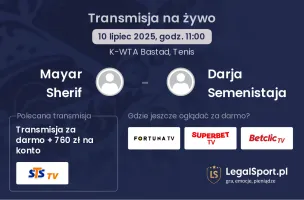 Mayar Sherif - Darja Semenistaja gdzie oglądać?