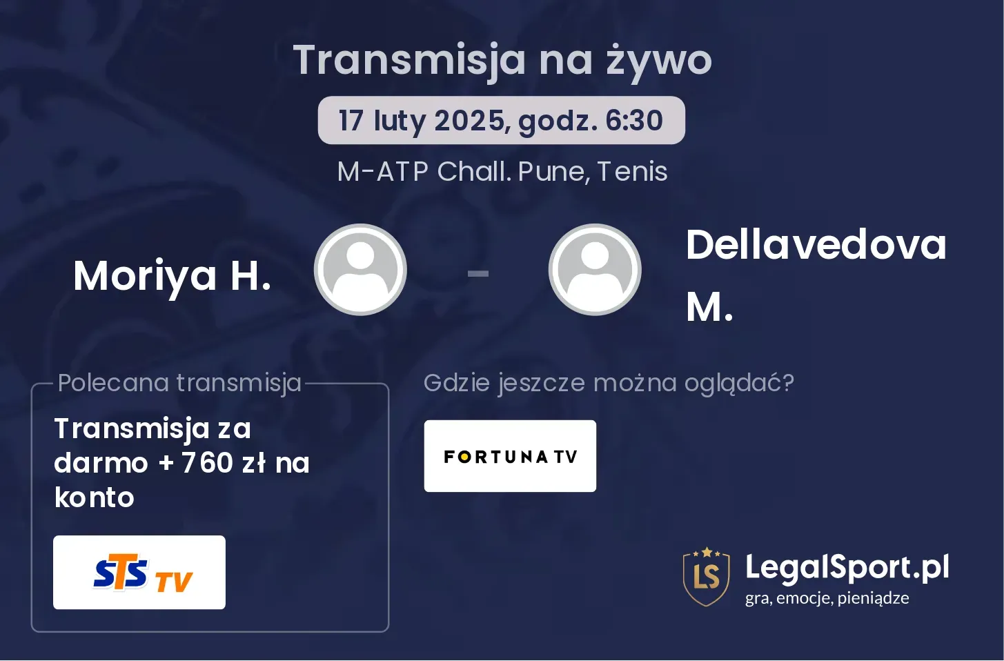 Moriya H. - Dellavedova M. gdzie oglądać?