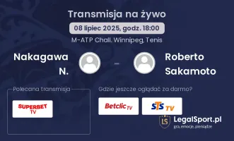 Nakagawa N. - Roberto Sakamoto gdzie oglądać?