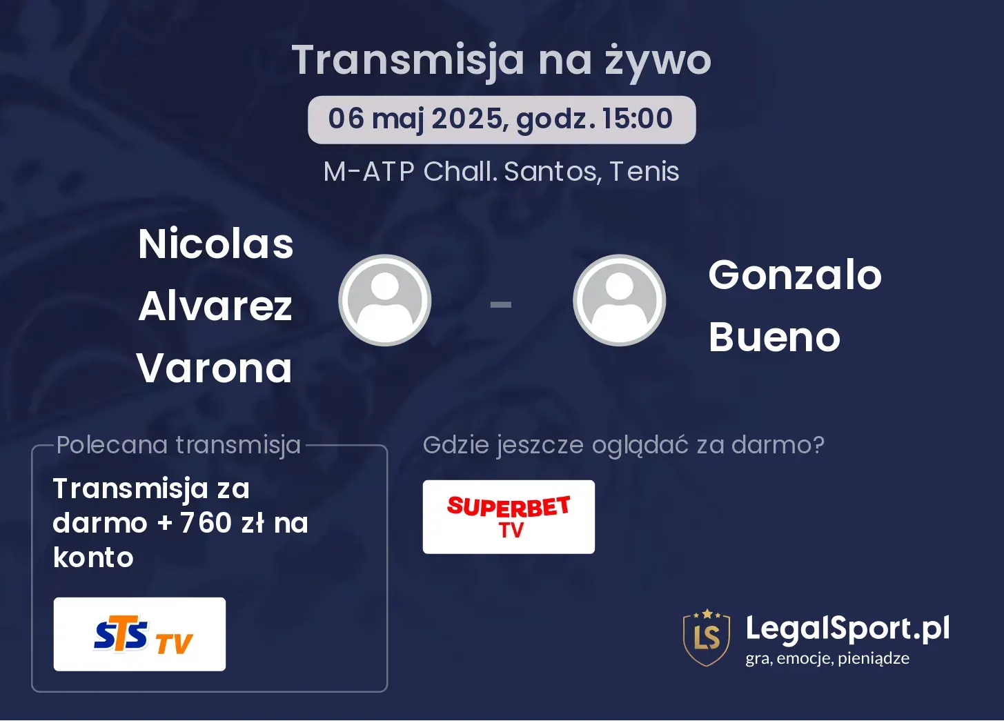 Nicolas Alvarez Varona - Gonzalo Bueno gdzie oglądać?