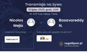 Nicolas Mejia - Basavareddy N. gdzie oglądać?