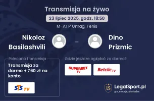 Nikoloz Basilashvili - Dino Prizmic gdzie oglądać?