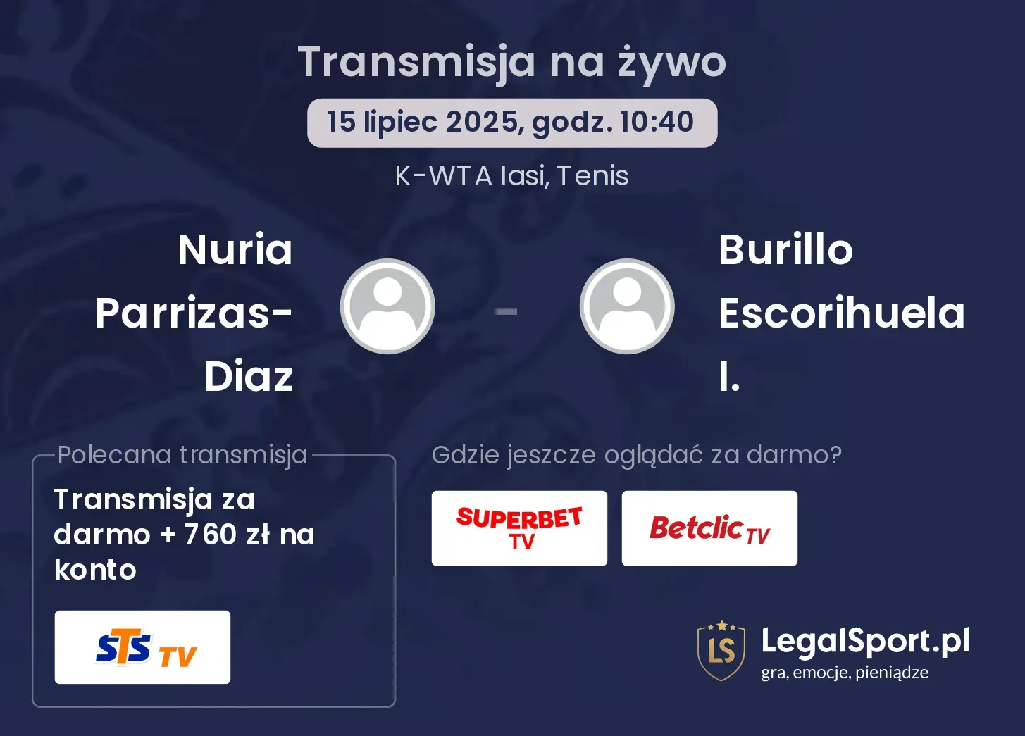 Nuria Parrizas-Diaz - Burillo Escorihuela I. gdzie oglądać?