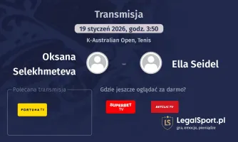 Oksana Selekhmeteva - Ella Seidel gdzie oglądać? (19.01)