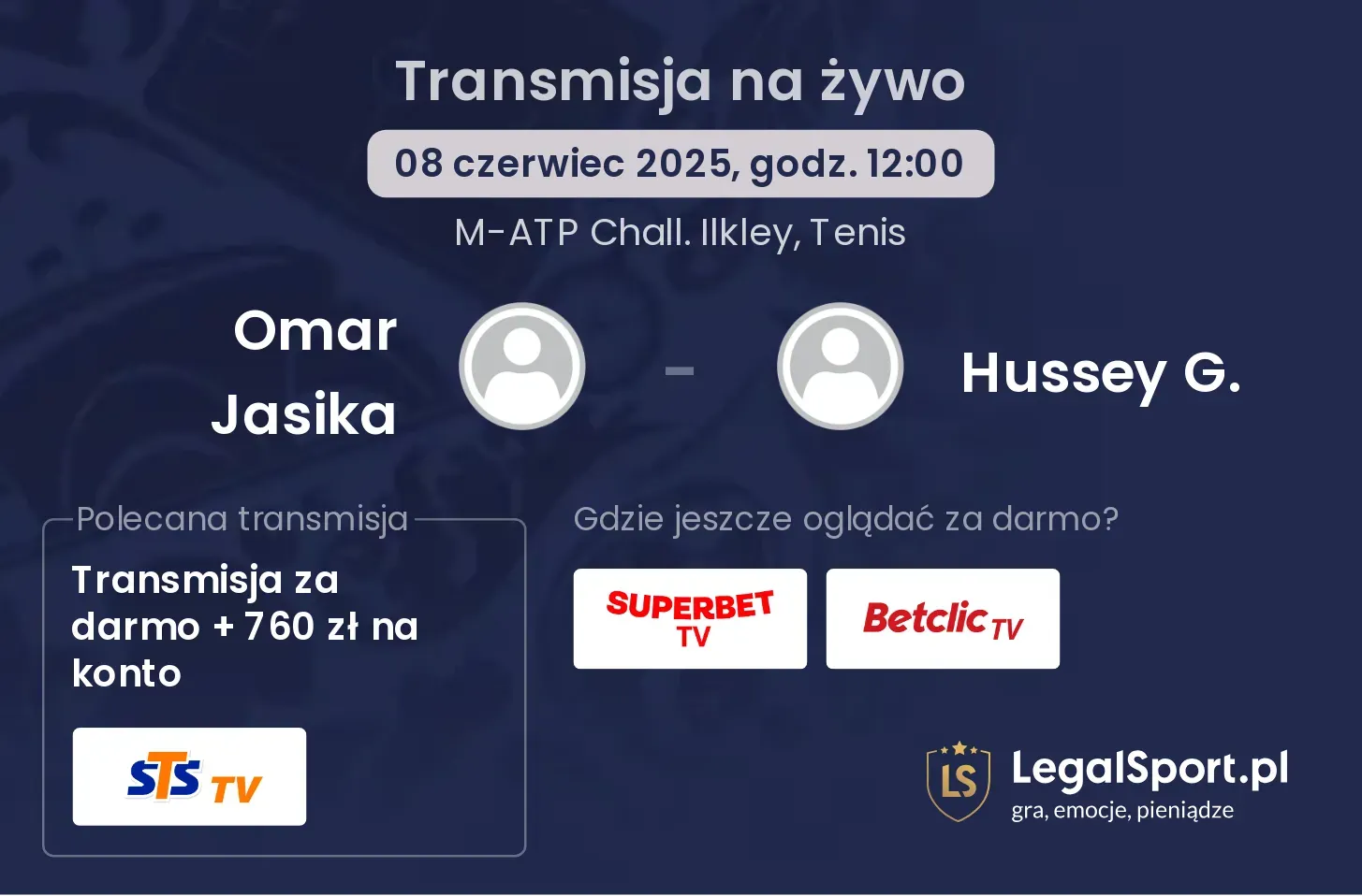 Omar Jasika - Hussey G. gdzie oglądać?