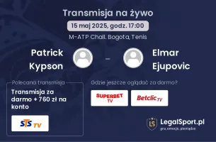 Patrick Kypson - Elmar Ejupovic gdzie oglądać?