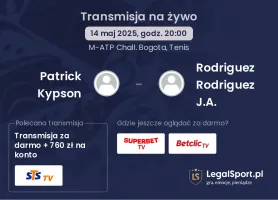 Patrick Kypson - Rodriguez Rodriguez J.A. gdzie oglądać?