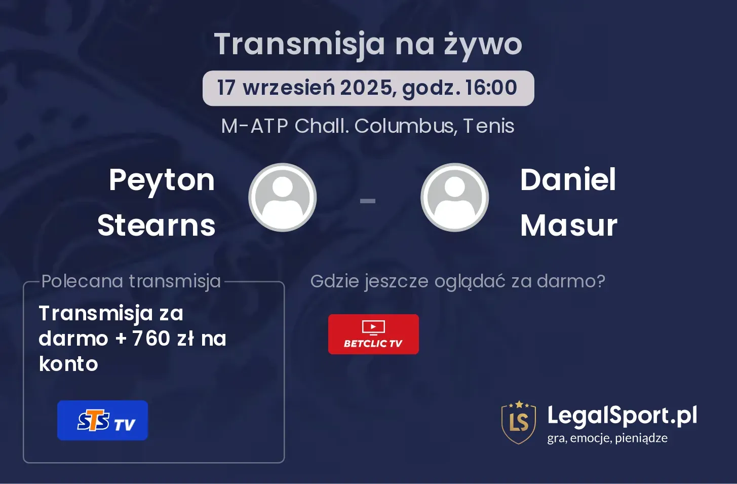 Peyton Stearns - Daniel Masur gdzie oglądać?
