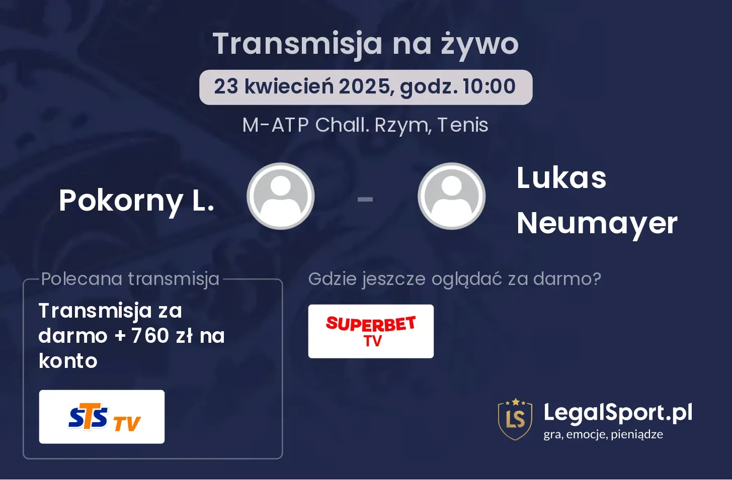 Pokorny L. - Lukas Neumayer gdzie oglądać?