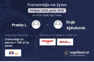 Preda L. - Duje Ajdukovic gdzie oglądać?
