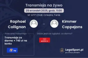Raphael Collignon - Kimmer Coppejans gdzie oglądać?