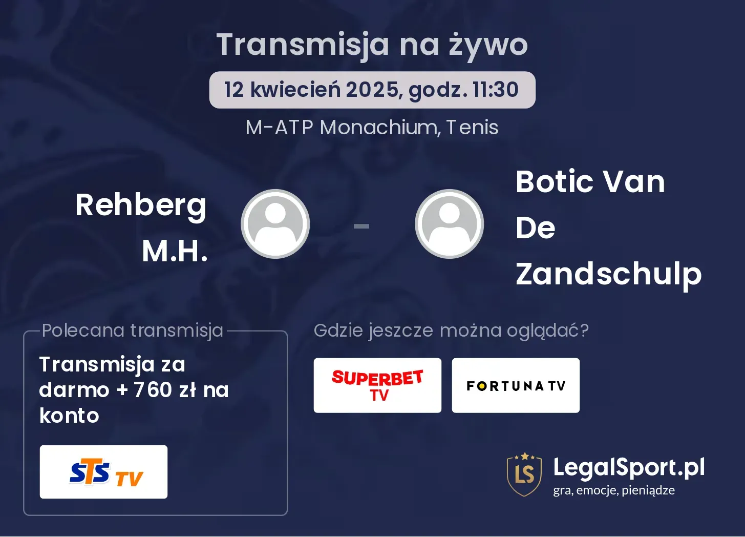 Rehberg M.H. - Botic Van De Zandschulp gdzie oglądać?