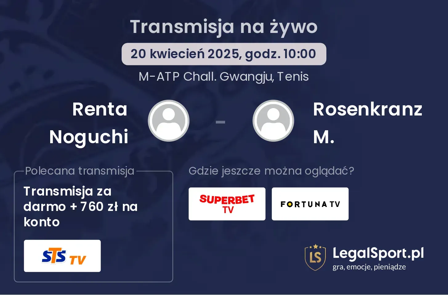 Renta Noguchi - Rosenkranz M. gdzie oglądać?