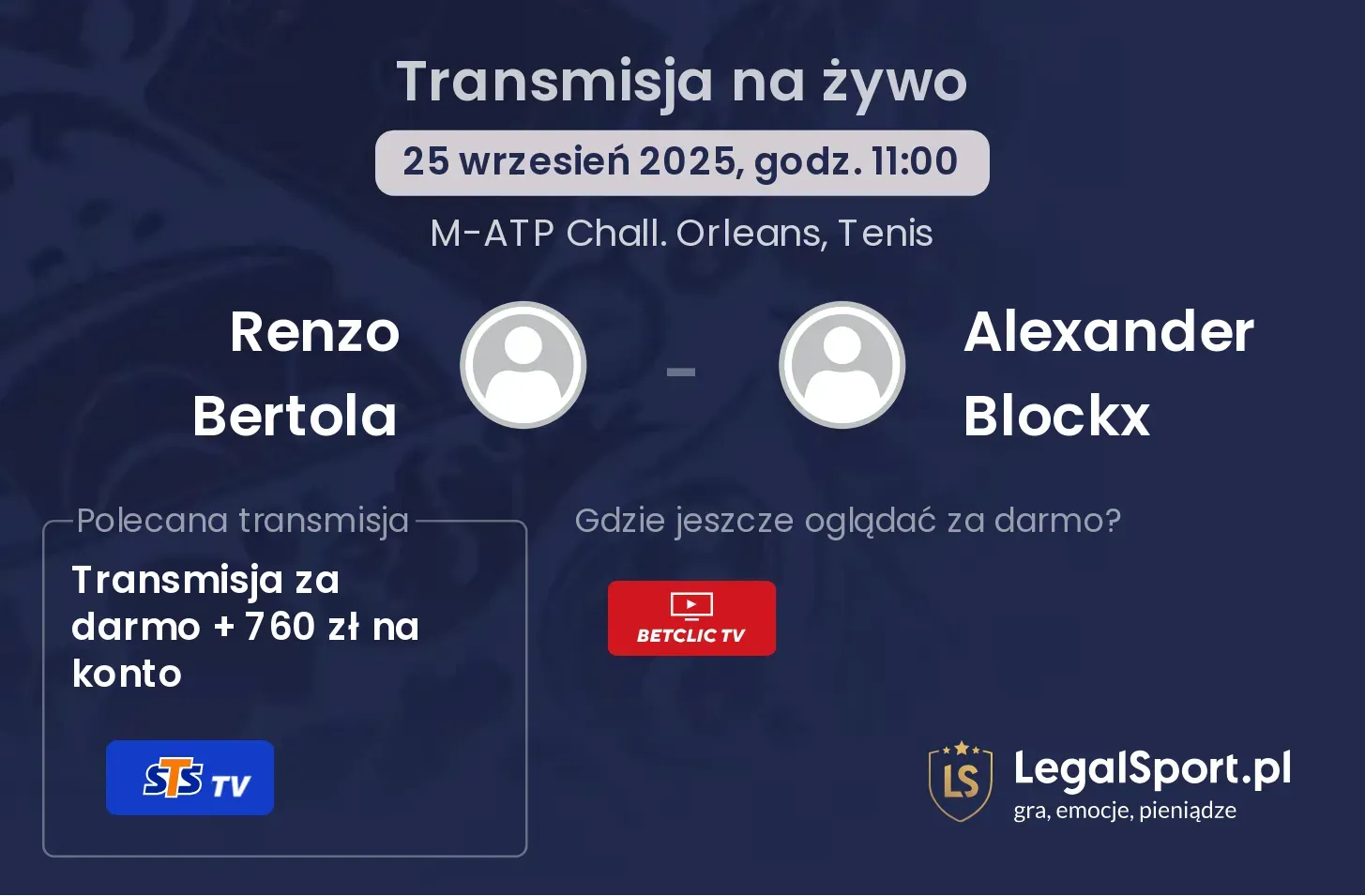 Renzo Bertola - Alexander Blockx gdzie oglądać?