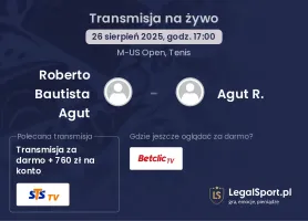 Roberto Bautista Agut - Agut R. gdzie oglądać?