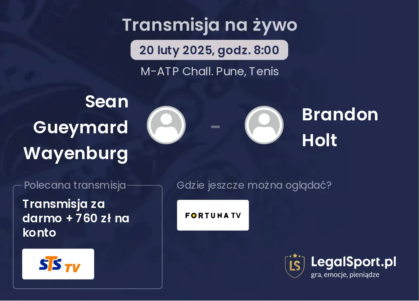 Sean Gueymard Wayenburg - Brandon Holt gdzie oglądać?