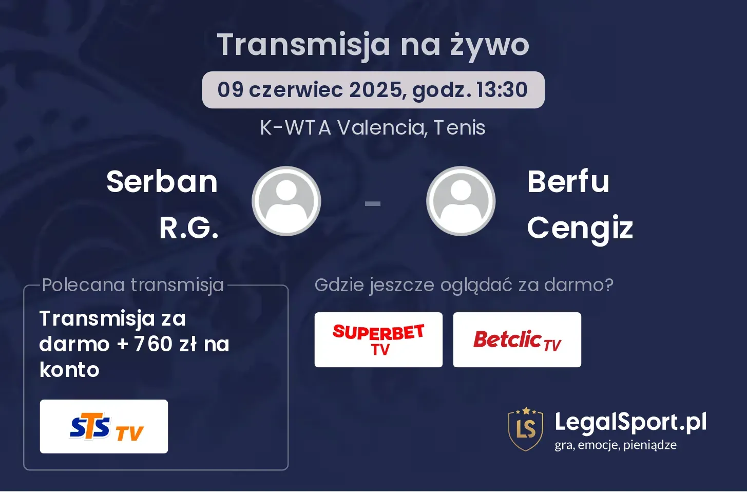 Serban R.G. - Berfu Cengiz gdzie oglądać?