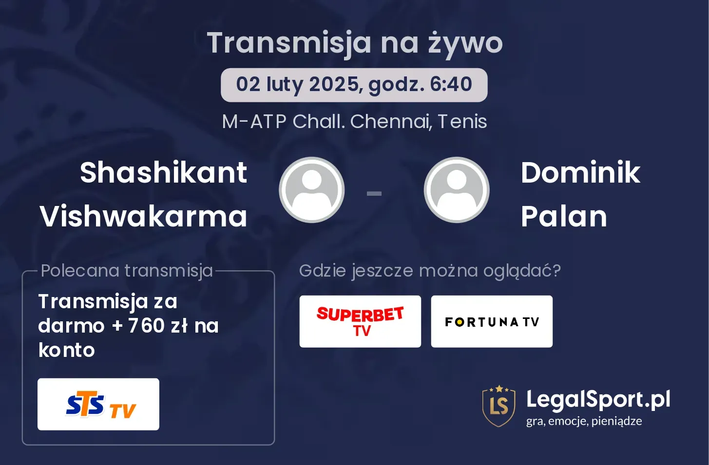 Shashikant Vishwakarma - Dominik Palan gdzie oglądać?