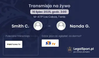 Smith C. - Nanda G. gdzie oglądać?