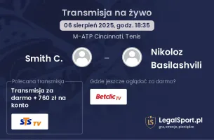 Smith C. - Nikoloz Basilashvili gdzie oglądać?