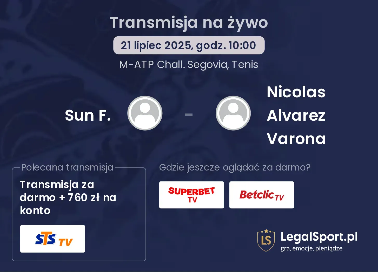 Sun F. - Nicolas Alvarez Varona gdzie oglądać?