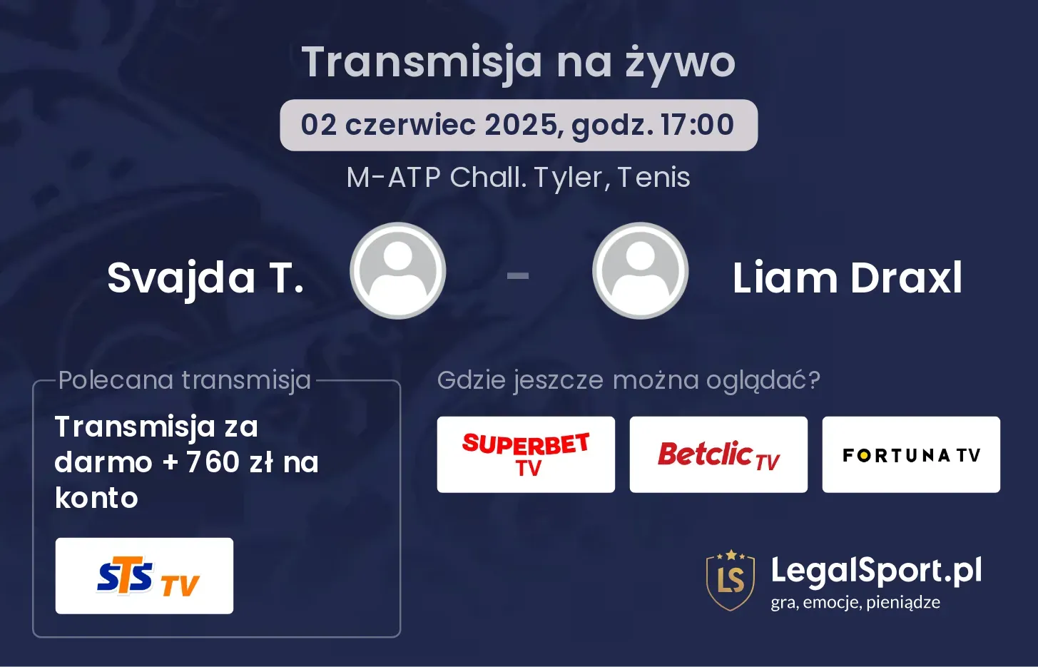 Svajda T. - Liam Draxl gdzie oglądać?