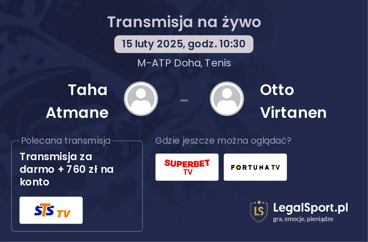 Taha Atmane - Otto Virtanen gdzie oglądać?