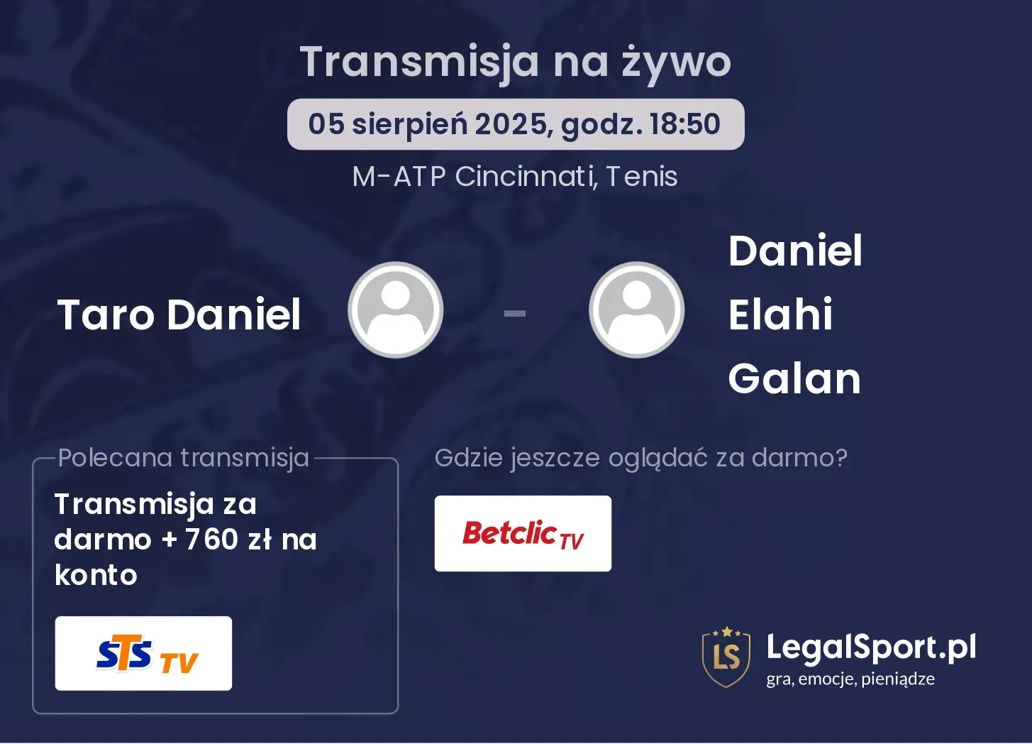 Taro Daniel - Daniel Elahi Galan gdzie oglądać?