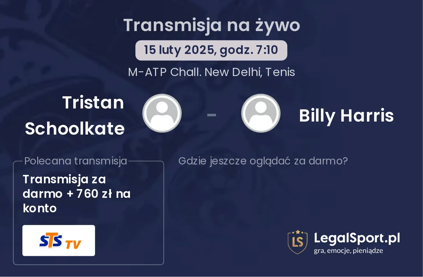 Tristan Schoolkate - Billy Harris gdzie oglądać?