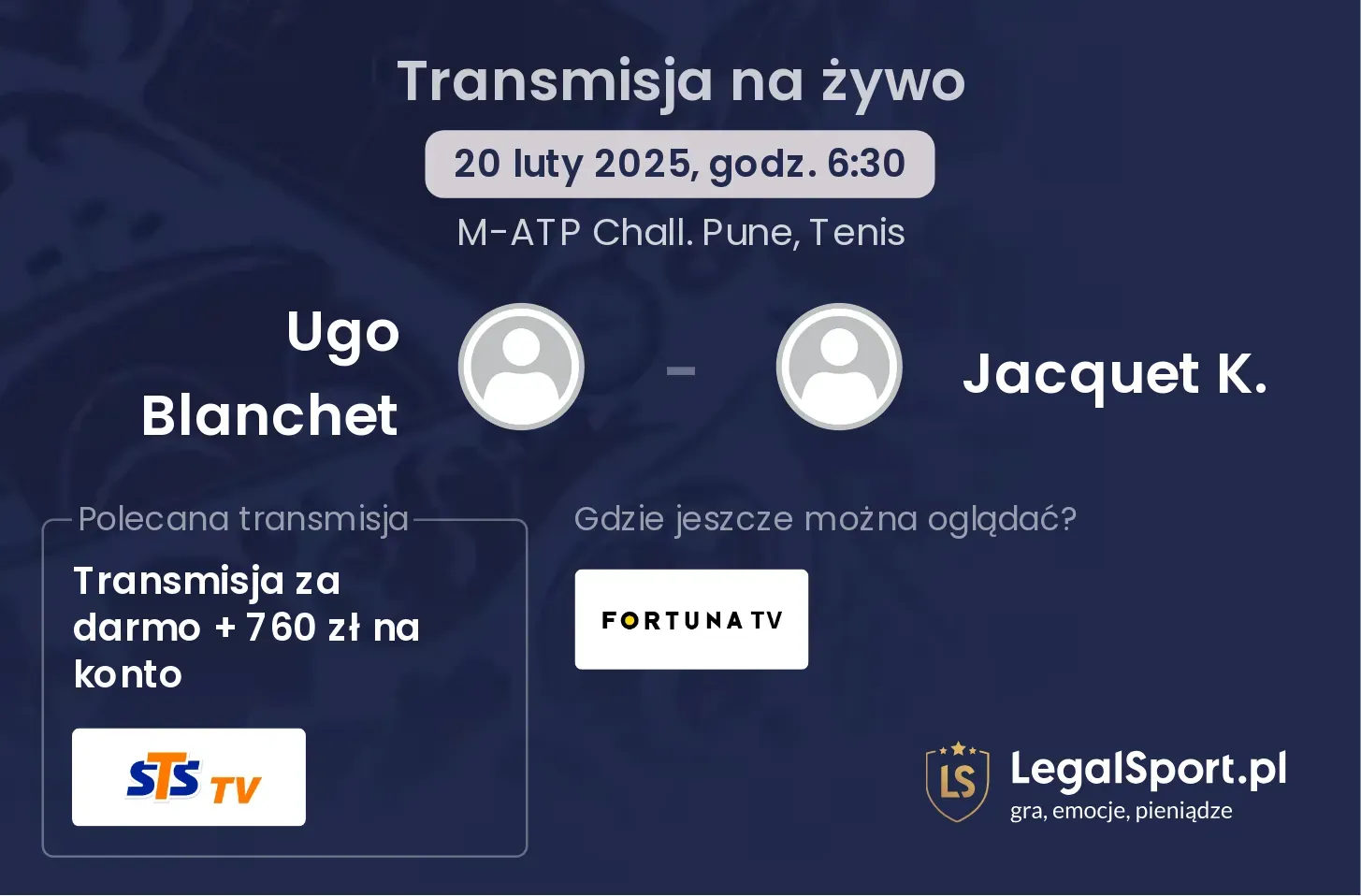 Ugo Blanchet - Jacquet K. gdzie oglądać?