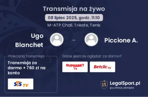 Ugo Blanchet - Piccione A. gdzie oglądać?