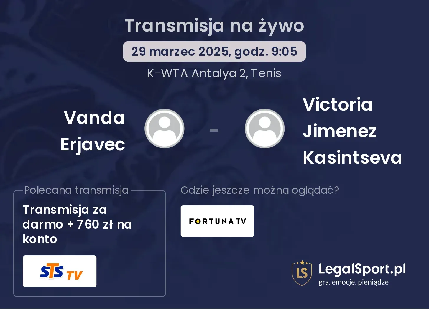 Vanda Erjavec - Victoria Jimenez Kasintseva gdzie oglądać?