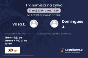 Vasa E. - Domingues J. gdzie oglądać?