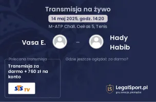 Vasa E. - Hady Habib gdzie oglądać?