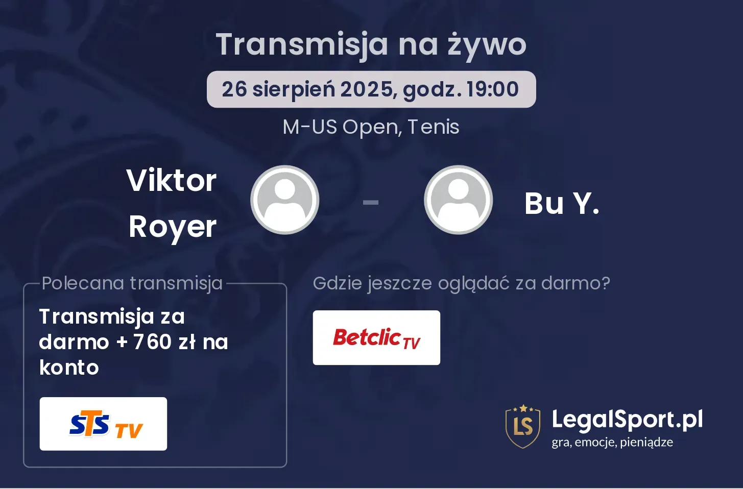 Viktor Royer - Bu Y. gdzie oglądać?