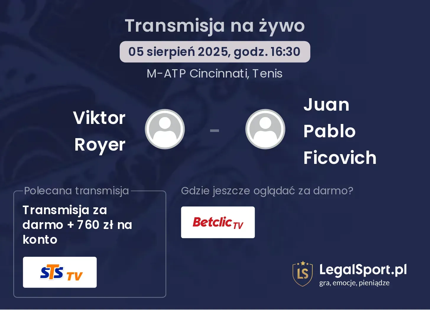 Viktor Royer - Juan Pablo Ficovich gdzie oglądać?