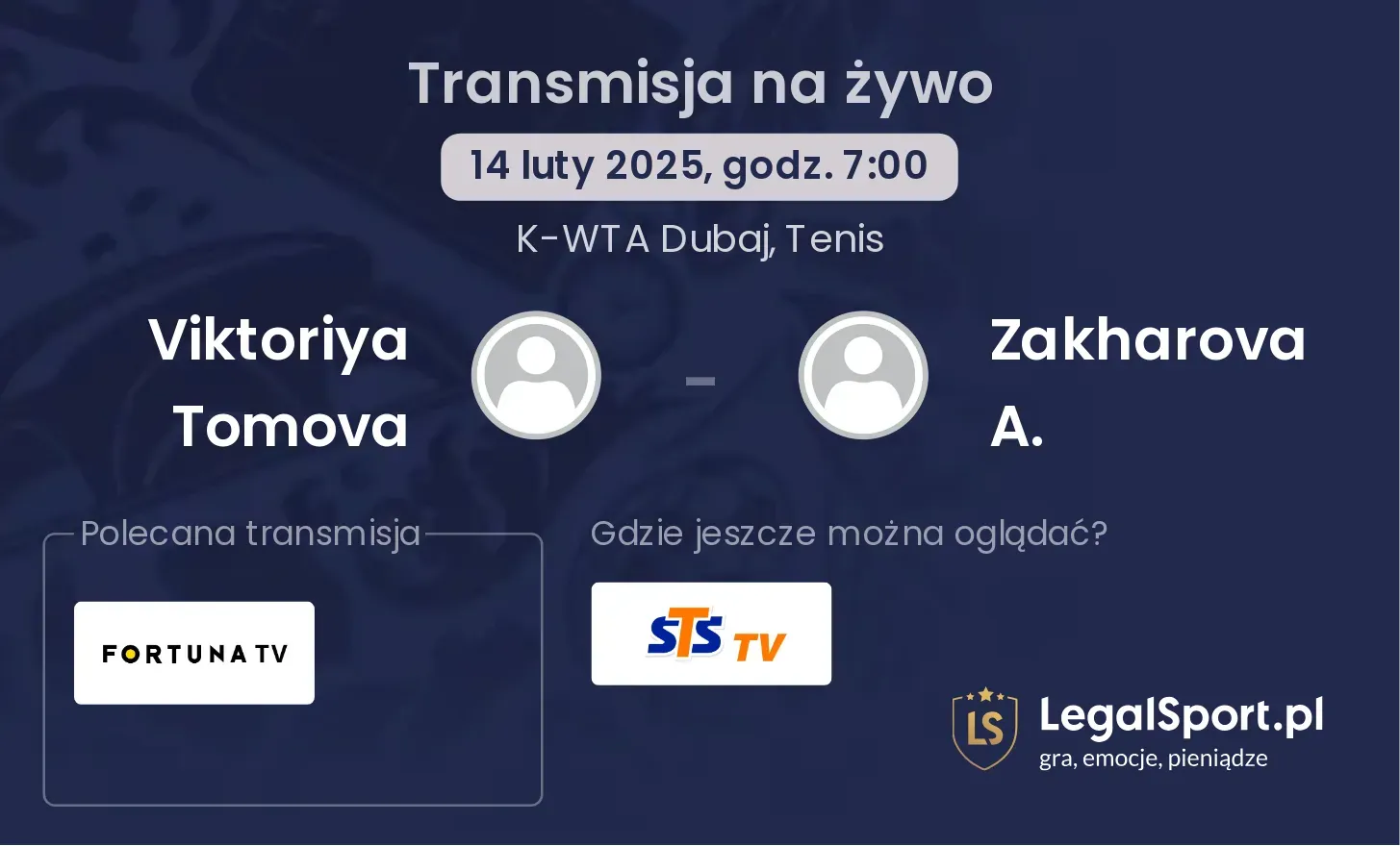 Viktoriya Tomova - Zakharova A. gdzie oglądać?