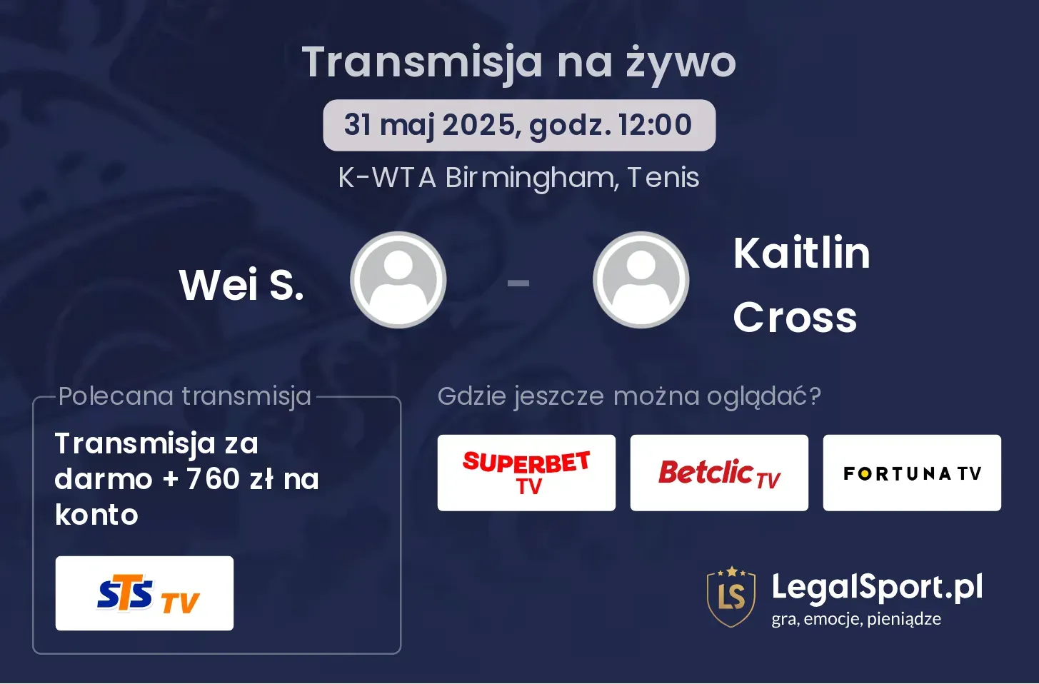 Wei S. - Kaitlin Cross gdzie oglądać?