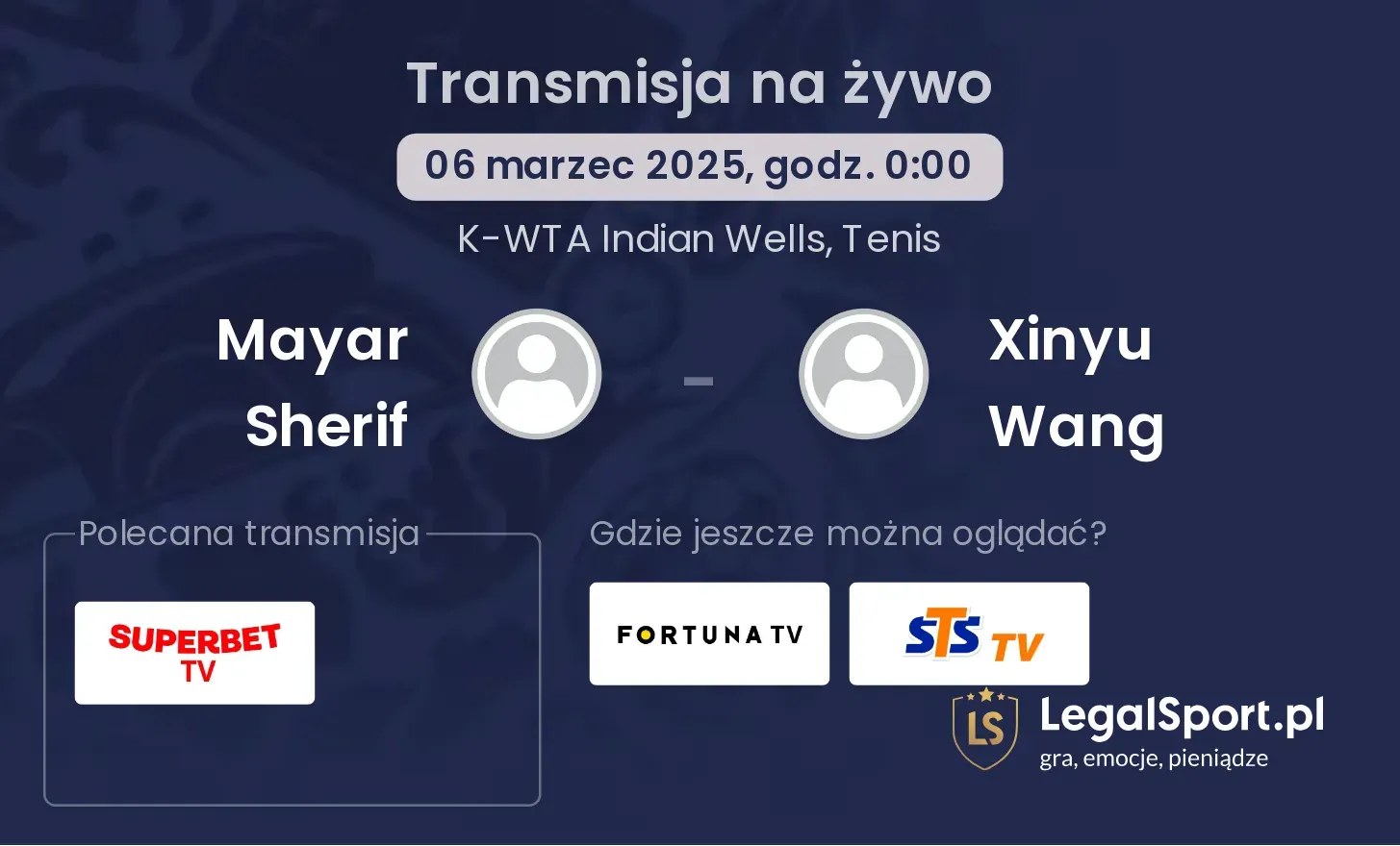 Mayar Sherif - Xinyu Wang gdzie oglądać?