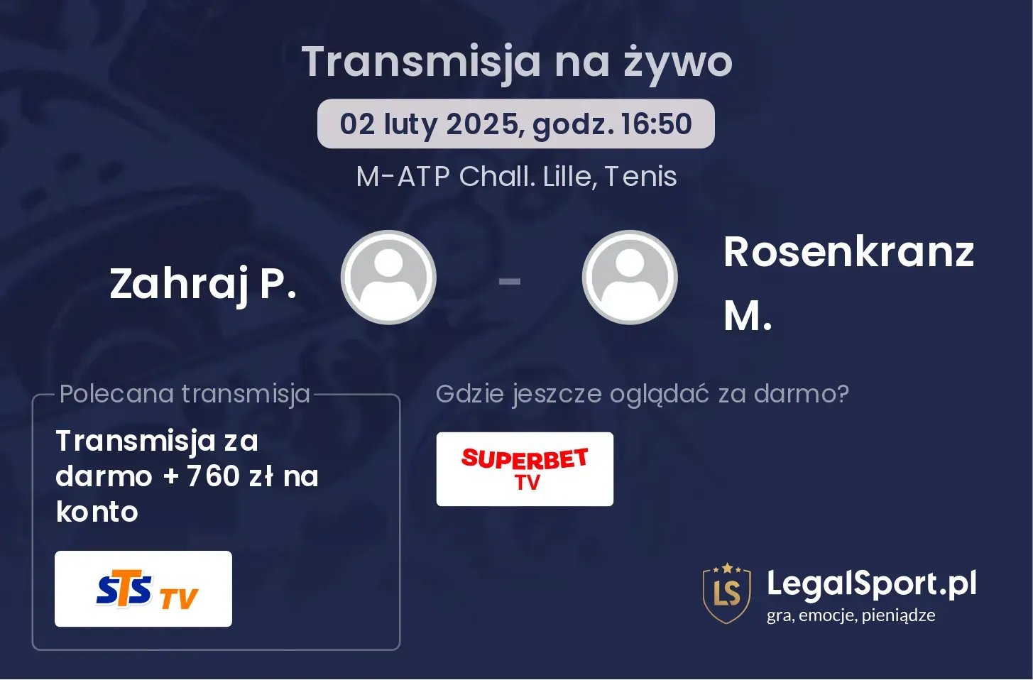 Zahraj P. - Rosenkranz M. gdzie oglądać?