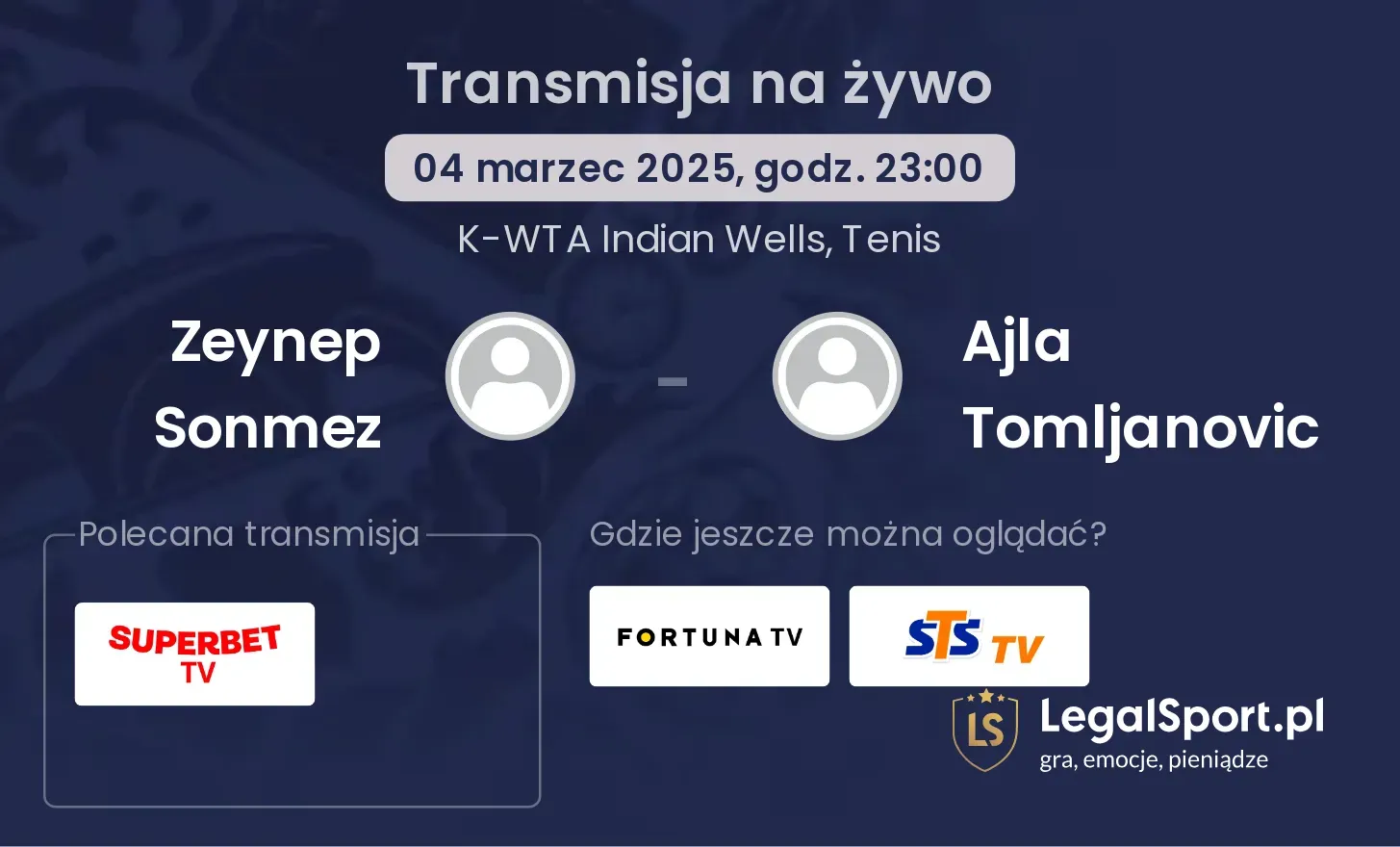 Zeynep Sonmez - Ajla Tomljanovic gdzie oglądać?