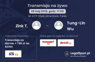 Zink T. - Tung-Lin Wu gdzie oglądać?