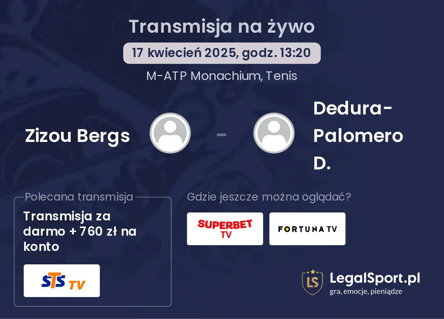 Zizou Bergs - Dedura-Palomero D. gdzie oglądać?