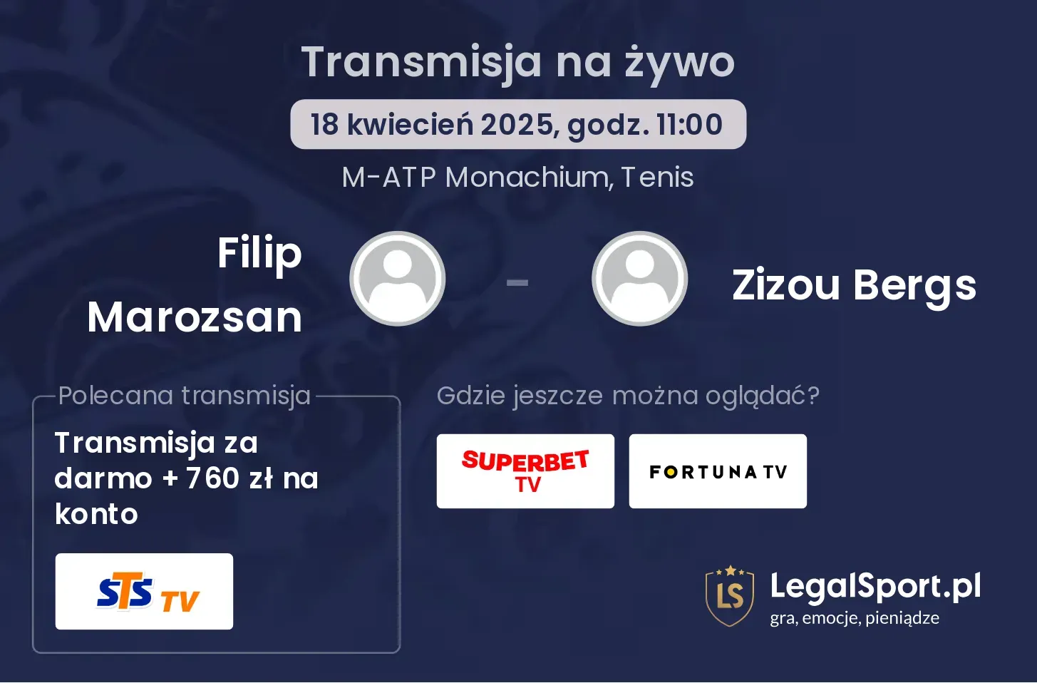 Filip Marozsan - Zizou Bergs gdzie oglądać?