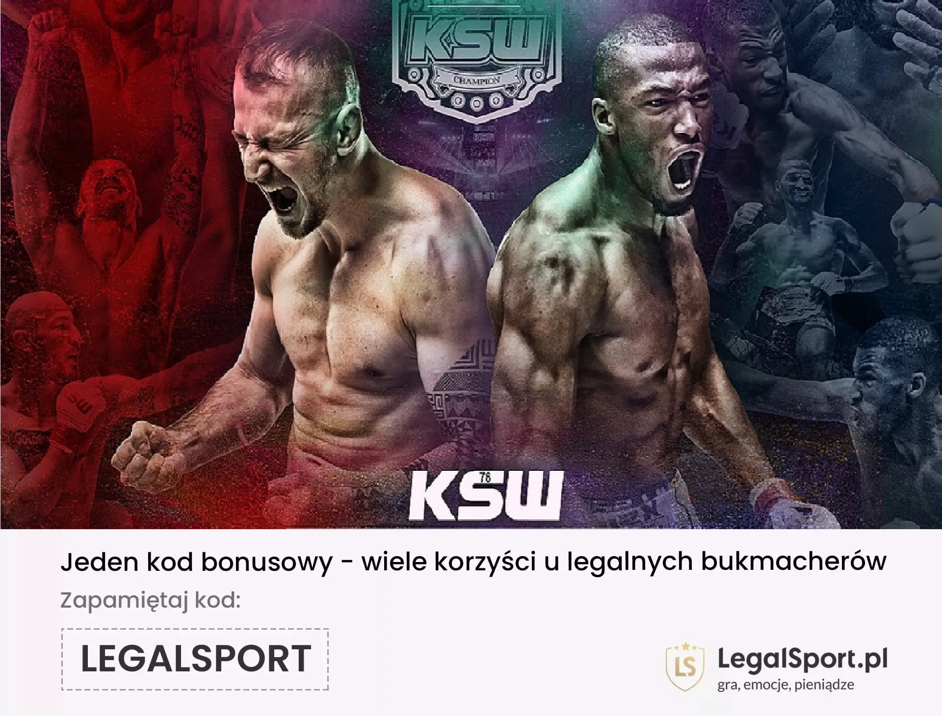 Kursy i typy na KSW 76