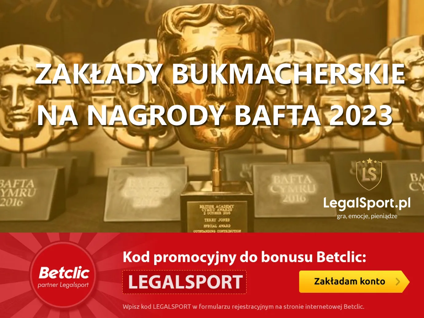 Nagrody BAFTA 2023 – zakłady bukmacherskie