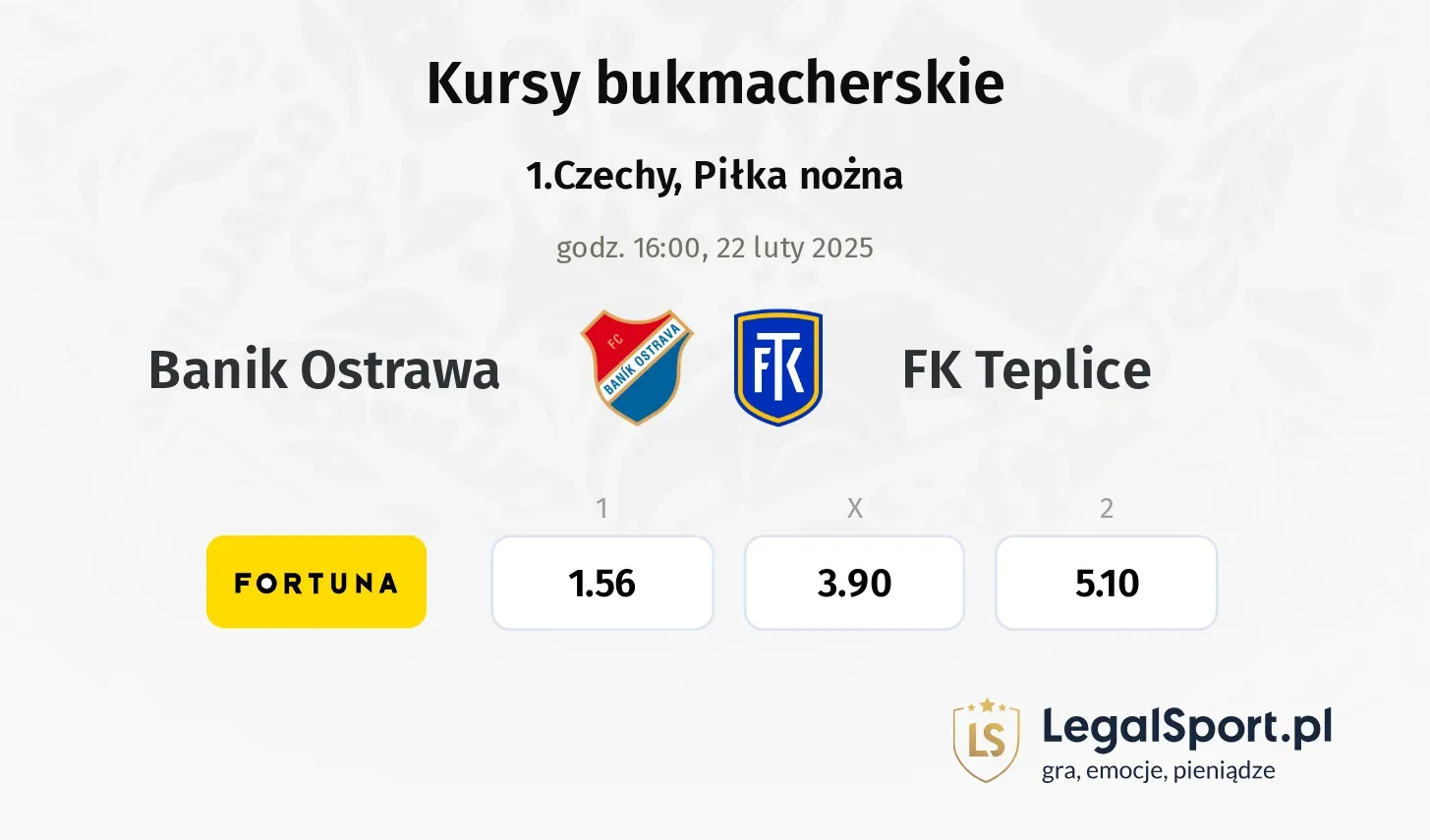 Banik Ostrawa - FK Teplice typy, kursy