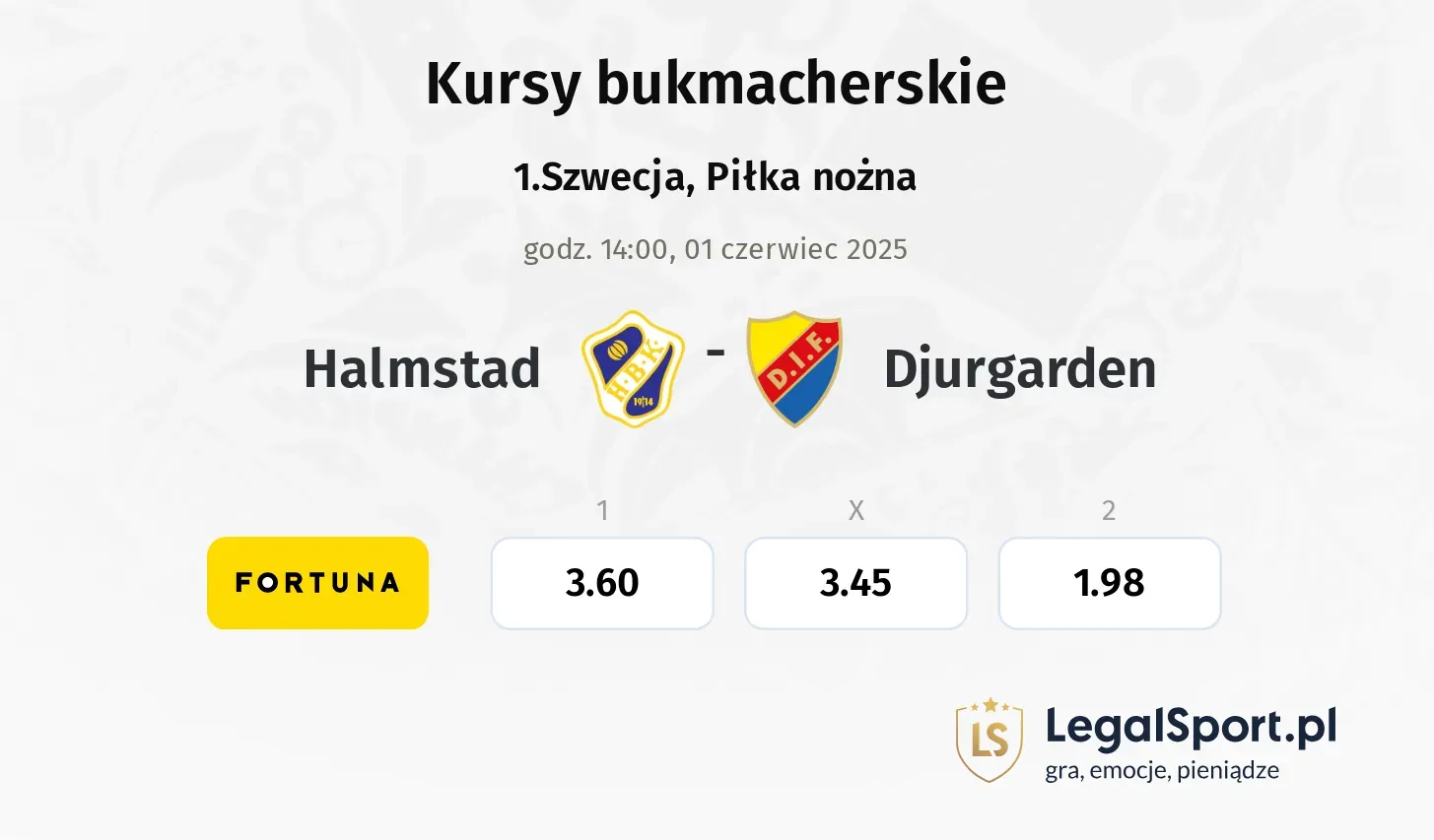 Halmstad - Djurgarden promocje bonusy na mecz